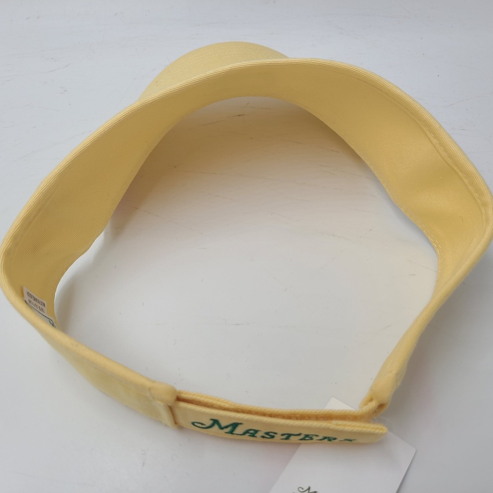 Women Masters Visor Hat Adjustable American Needle Yellow Green Golf Ladies Fit - Picture 8 of 11